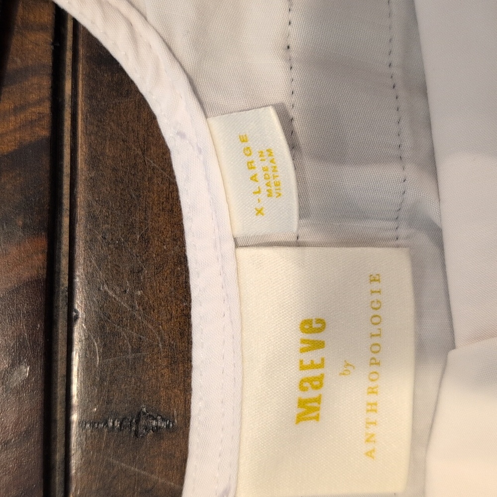 Maeve Strapless Babydoll Top Anthropologie - Picture 6 of 10